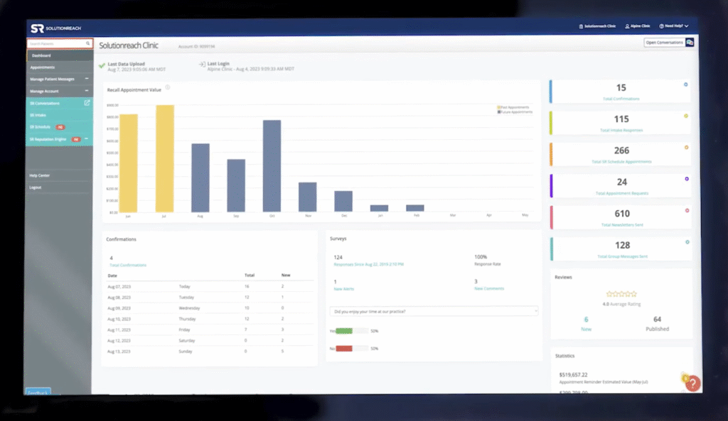 NexHealth alternatives - solutionreach