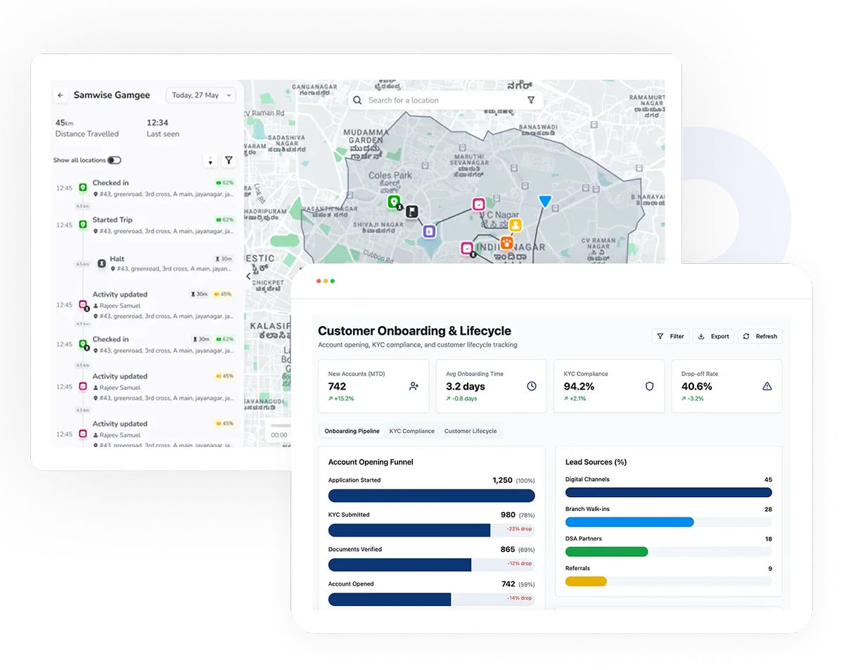Turn challenges into outcomes and customer delight-Turn data into winning decisions- Financial Service page