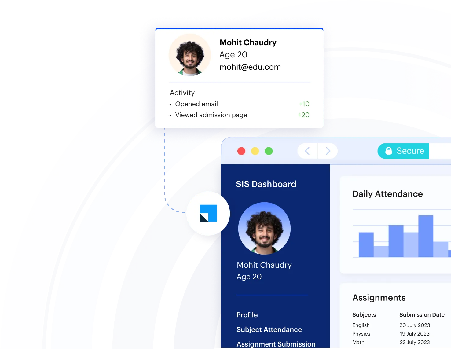 higher education text messaging platform
