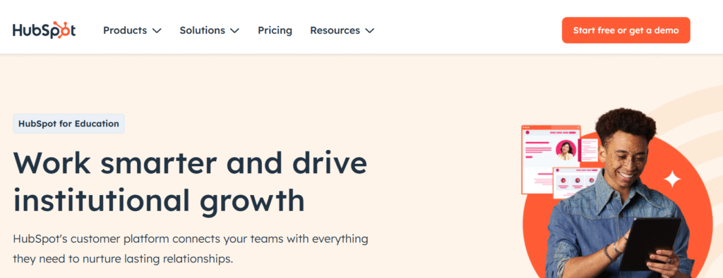 HubSpot for Education