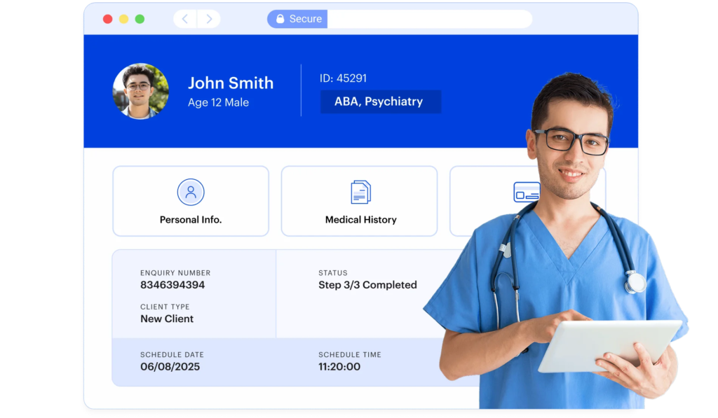 Patient intake software - 360° patient profile