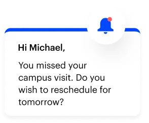 Email campaign popup