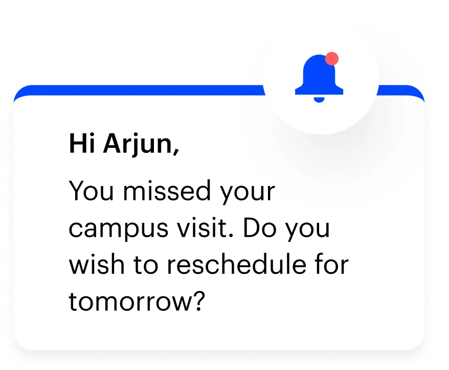 Email campaign popup