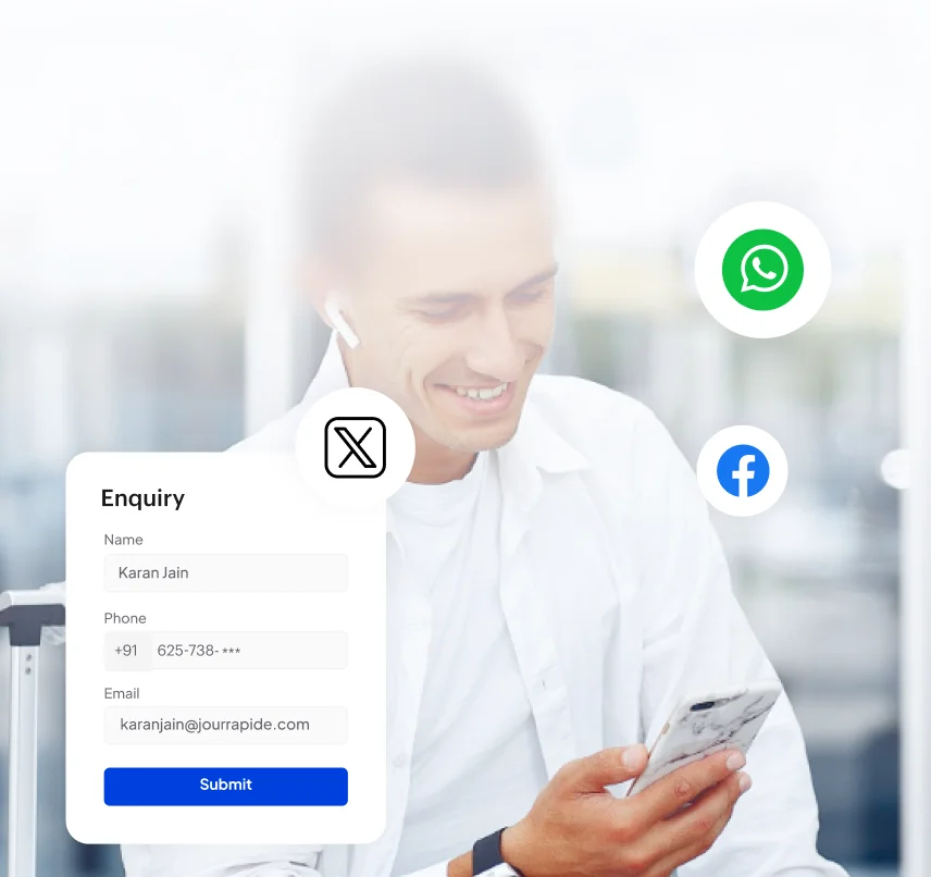Smart lead management Mobile