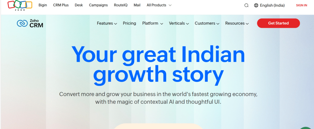 Zoho CRM