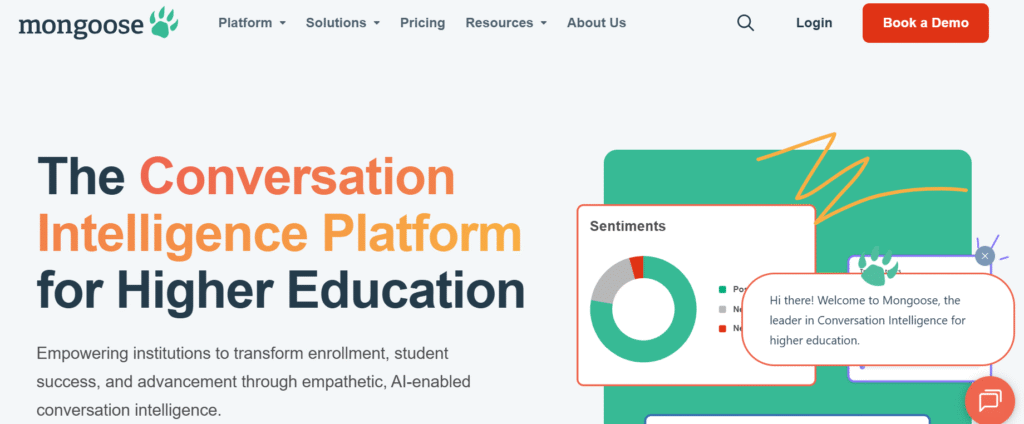 CRM for Higher Education: 12 Best Options to Consider + Buying Guide 19 Mongoose CRM