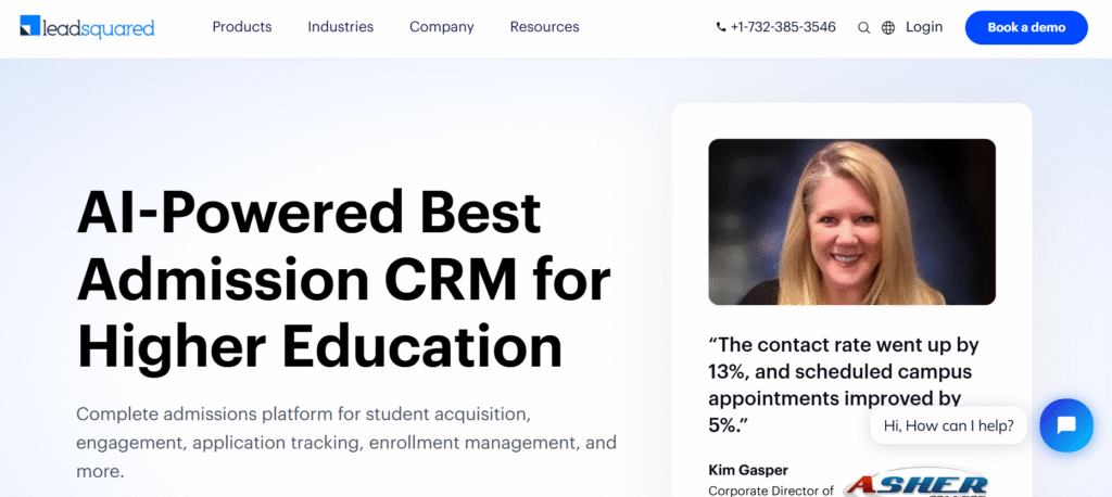 LeadSquared Higher Education CRM