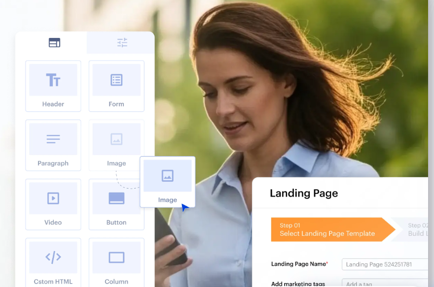 Landing pages
