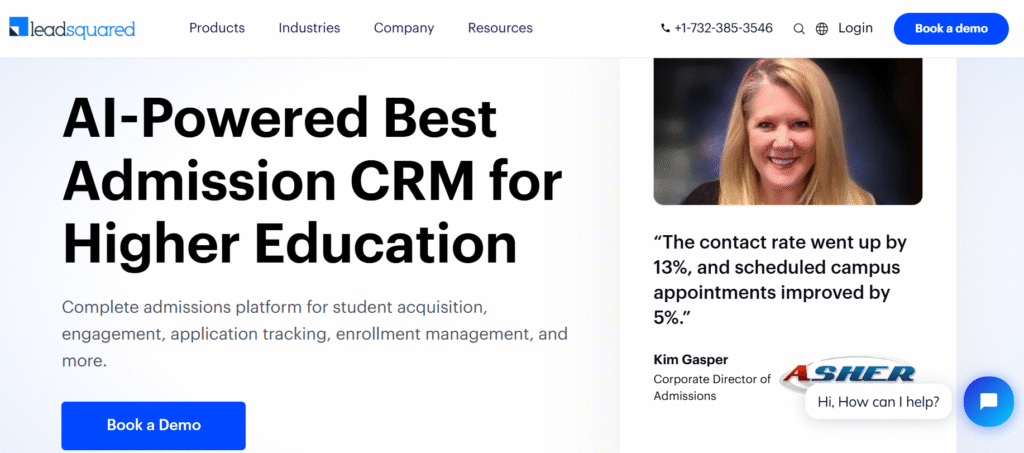 LeadSquared Higher Education CRM
