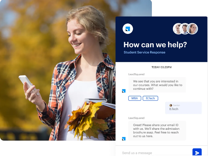how to re-engage and re-enroll stopped-out students at scale: strategies that work 1 Higher Education CRM SMS capability
