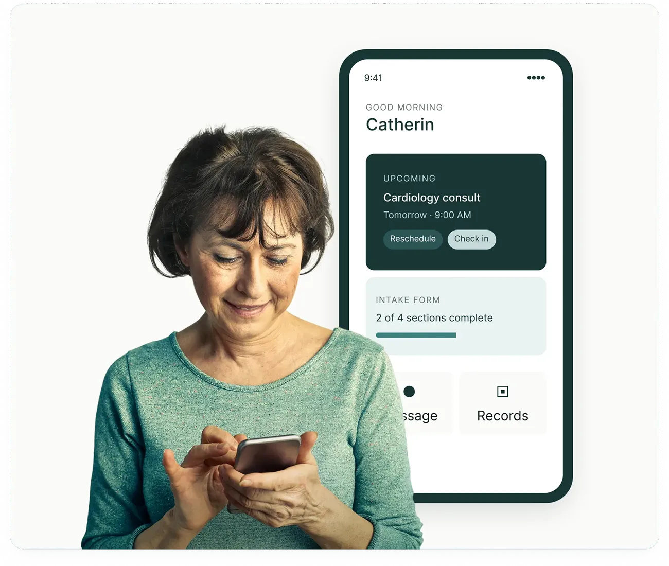 us healthcare page - self-service