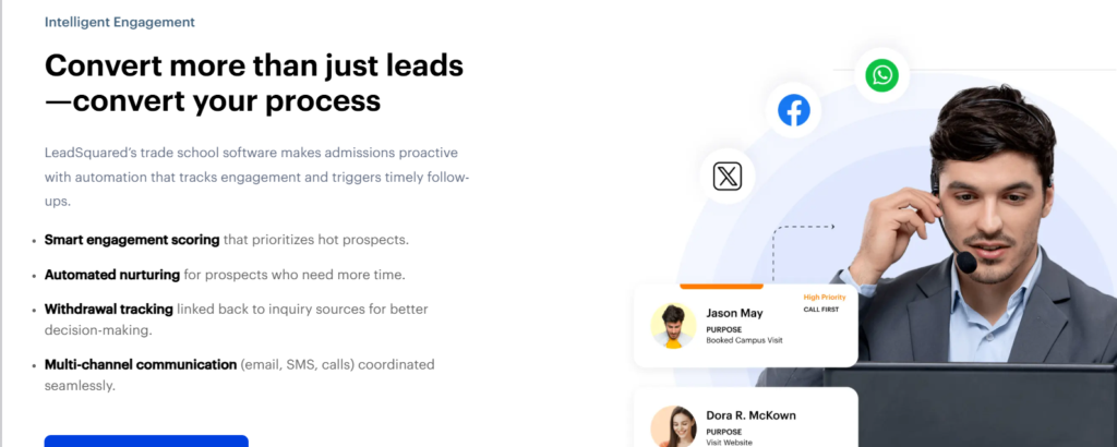 AI-driven lead scoring