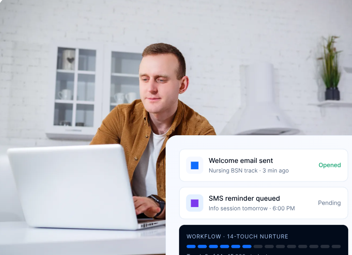 pre-visit reminders and post-visit follow-up workflows with leadsquared