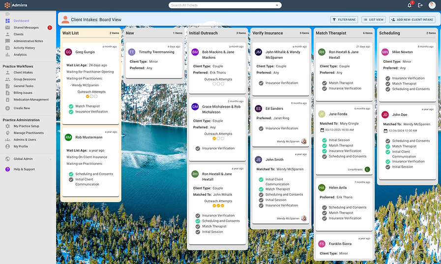 crm for therapynotes user