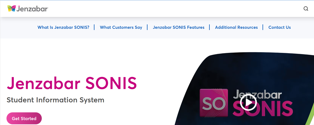 jenzabar sonis