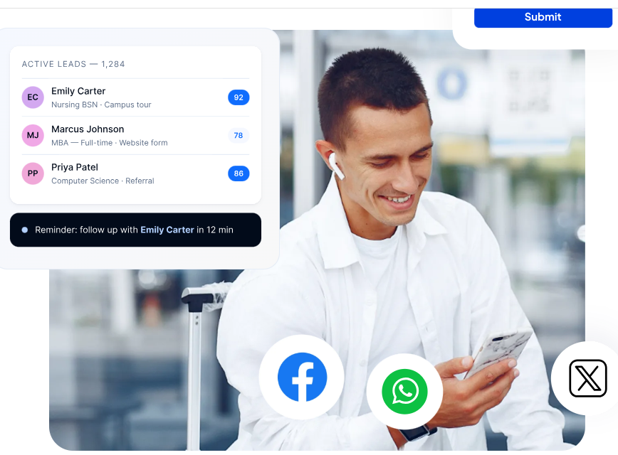 capture every inquiry in one place.